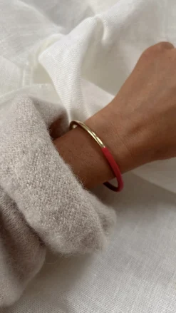 Bracelets-EASY-CLOTHES Bracelet Vienne - doré et roseEasy Clothes Doré et rose       