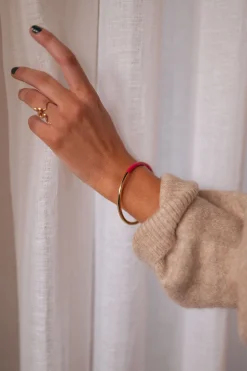 Bracelets-EASY-CLOTHES Bracelet Vienne - doré et roseEasy Clothes Doré et rose       