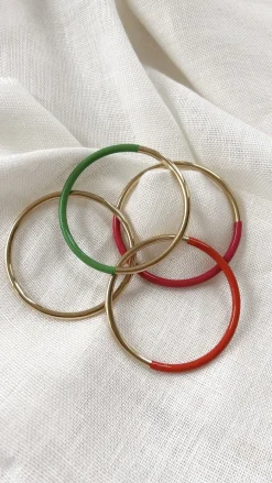 Bracelets-EASY-CLOTHES Bracelet Vienne - doré et roseEasy Clothes Doré et rose       