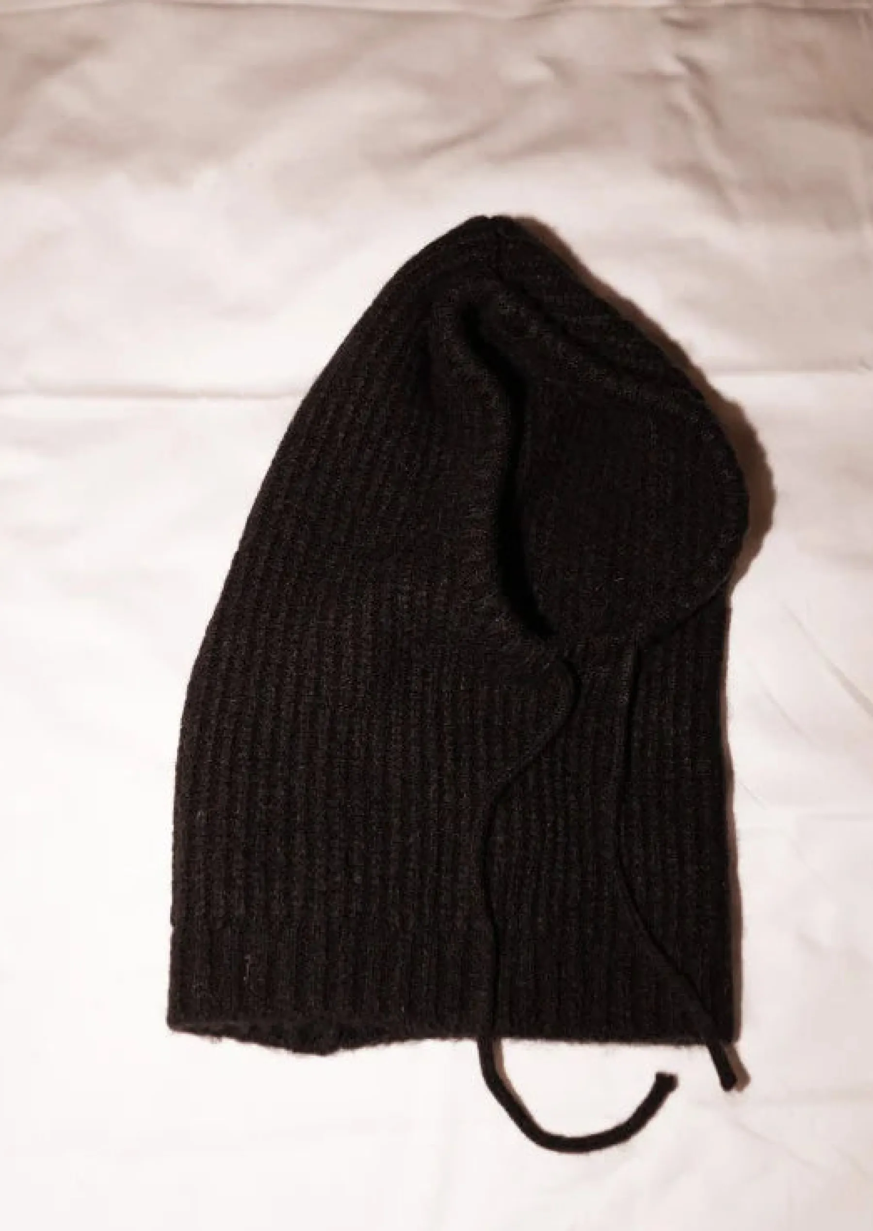 Bonnets & Gants-EASY-CLOTHES Cagoule Malou - Noire - Laine ChaudeEasy Clothes Noire