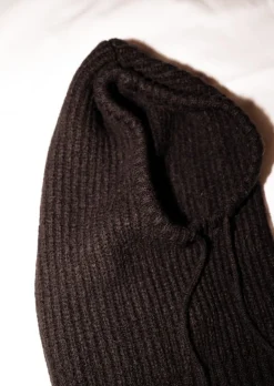 Bonnets & Gants-EASY-CLOTHES Cagoule Malou - Noire - Laine ChaudeEasy Clothes Noire