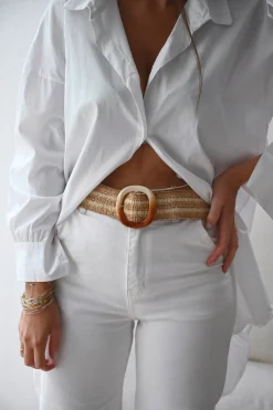Ceintures-EASY-CLOTHES Ceinture Axelou - beigeEasy Clothes Beige       