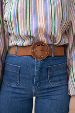 Ceintures-EASY-CLOTHES Ceinture Billie - camelEasy Clothes Camel       