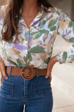 Ceintures-EASY-CLOTHES Ceinture Billie - camelEasy Clothes Camel       