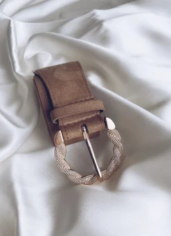 Ceintures-EASY-CLOTHES Ceinture Binti - taupeEasy Clothes Taupe       