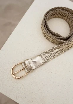 Ceintures-EASY-CLOTHES Ceinture Boucle Dorée - Akira - Accessoires Easy Clothes Dorée       