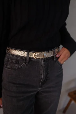 Ceintures-EASY-CLOTHES Ceinture Damy - doréeEasy Clothes Dorée