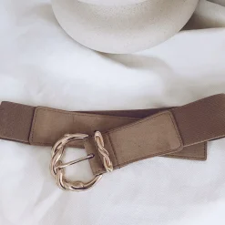 Ceintures-EASY-CLOTHES Ceinture Dawn - taupeEasy Clothes Taupe       