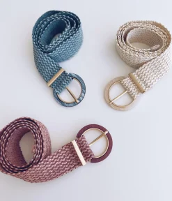 Ceintures-EASY-CLOTHES Ceinture Enou - roseEasy Clothes Rose       