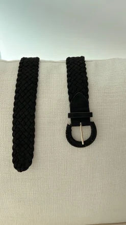 Ceintures-EASY-CLOTHES Ceinture Hube - noireEasy Clothes Noire       
