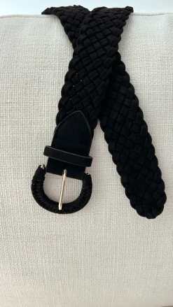 Ceintures-EASY-CLOTHES Ceinture Hube - noireEasy Clothes Noire       