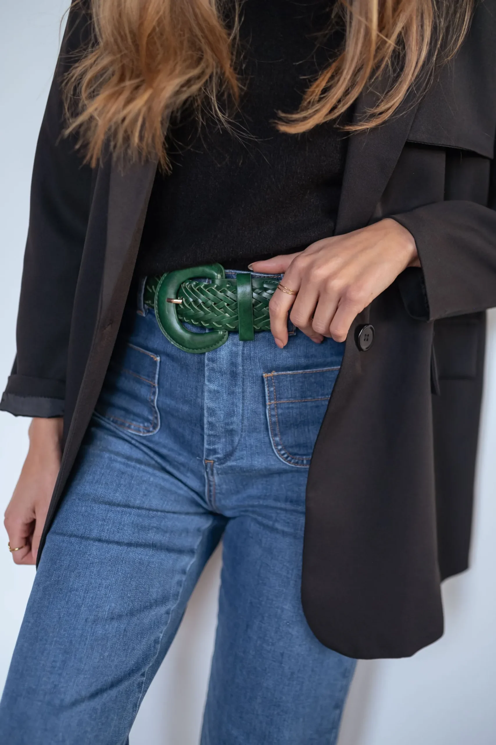 Ceintures-EASY-CLOTHES Ceinture Nicole - verteEasy Clothes Verte