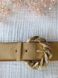 Ceintures-EASY-CLOTHES Ceinture Petra - taupeEasy Clothes Taupe       