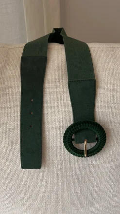 Ceintures-EASY-CLOTHES Ceinture Roba - verteEasy Clothes Verte       