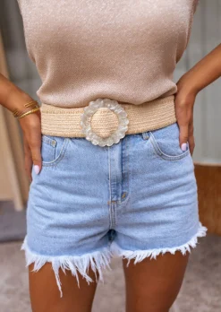 Ceintures-EASY-CLOTHES Ceinture Yaya Beige - Accessoires Easy Clothes Beige