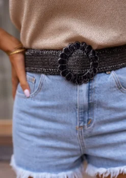 Ceintures-EASY-CLOTHES Ceinture Yaya Noire - Accessoires Easy Clothes Noire       