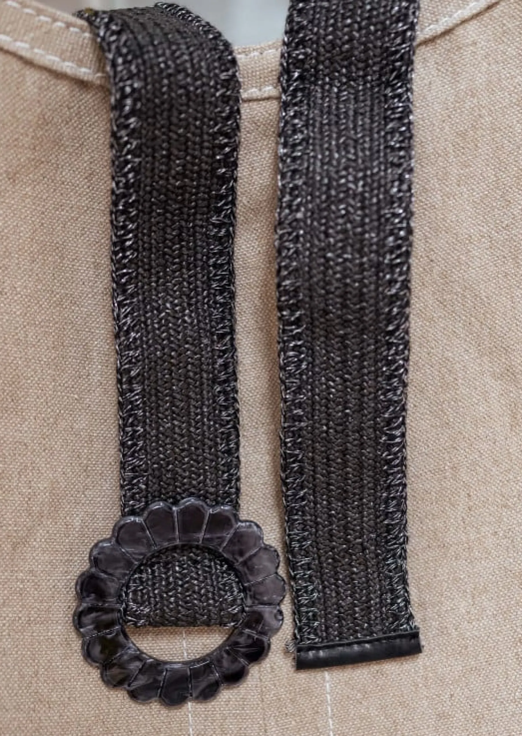Ceintures-EASY-CLOTHES Ceinture Yaya Noire - Accessoires Easy Clothes Noire