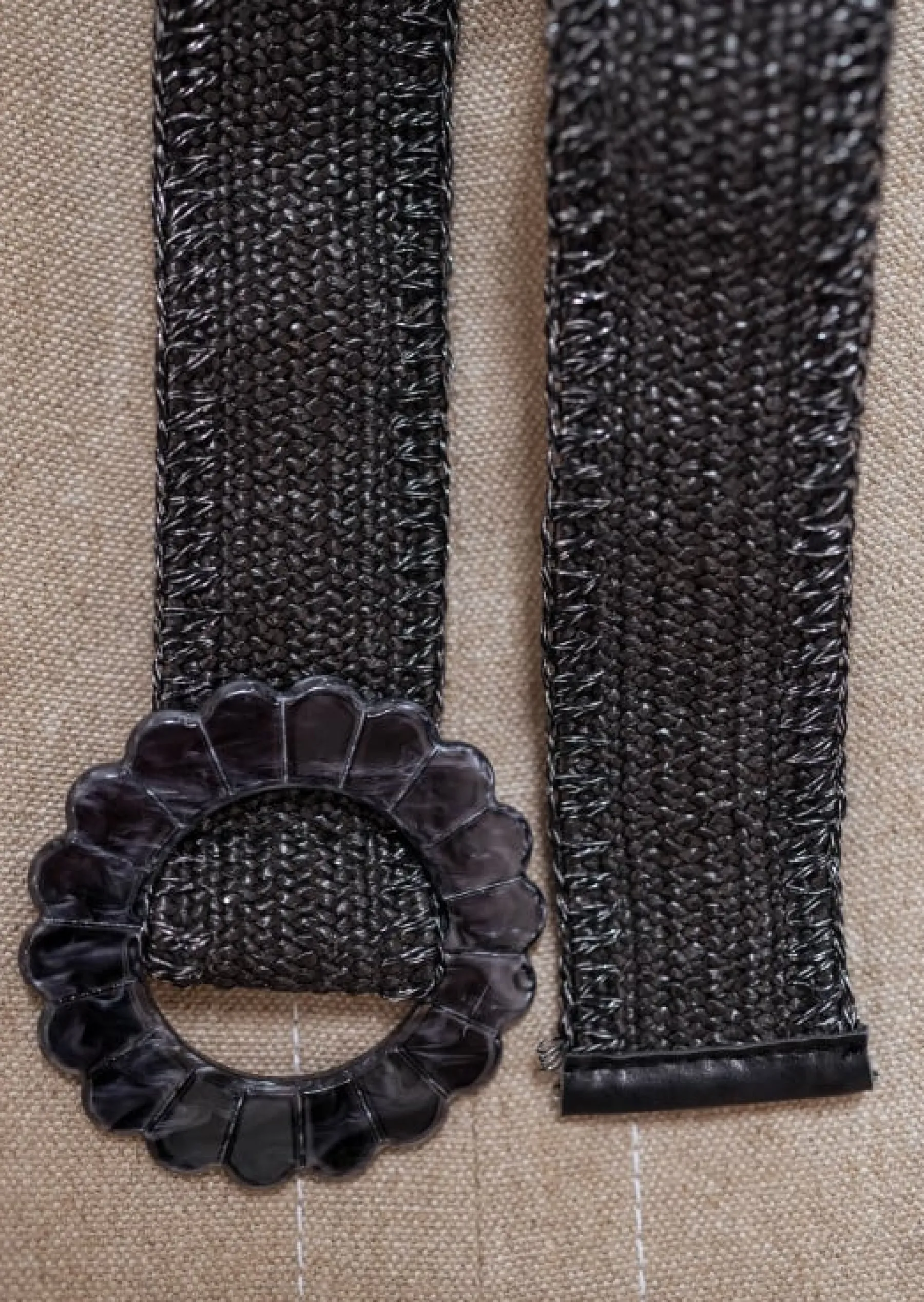 Ceintures-EASY-CLOTHES Ceinture Yaya Noire - Accessoires Easy Clothes Noire