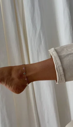 Bracelets-EASY-CLOTHES Chaine de cheville Carlita - doréeEasy Clothes Dorée