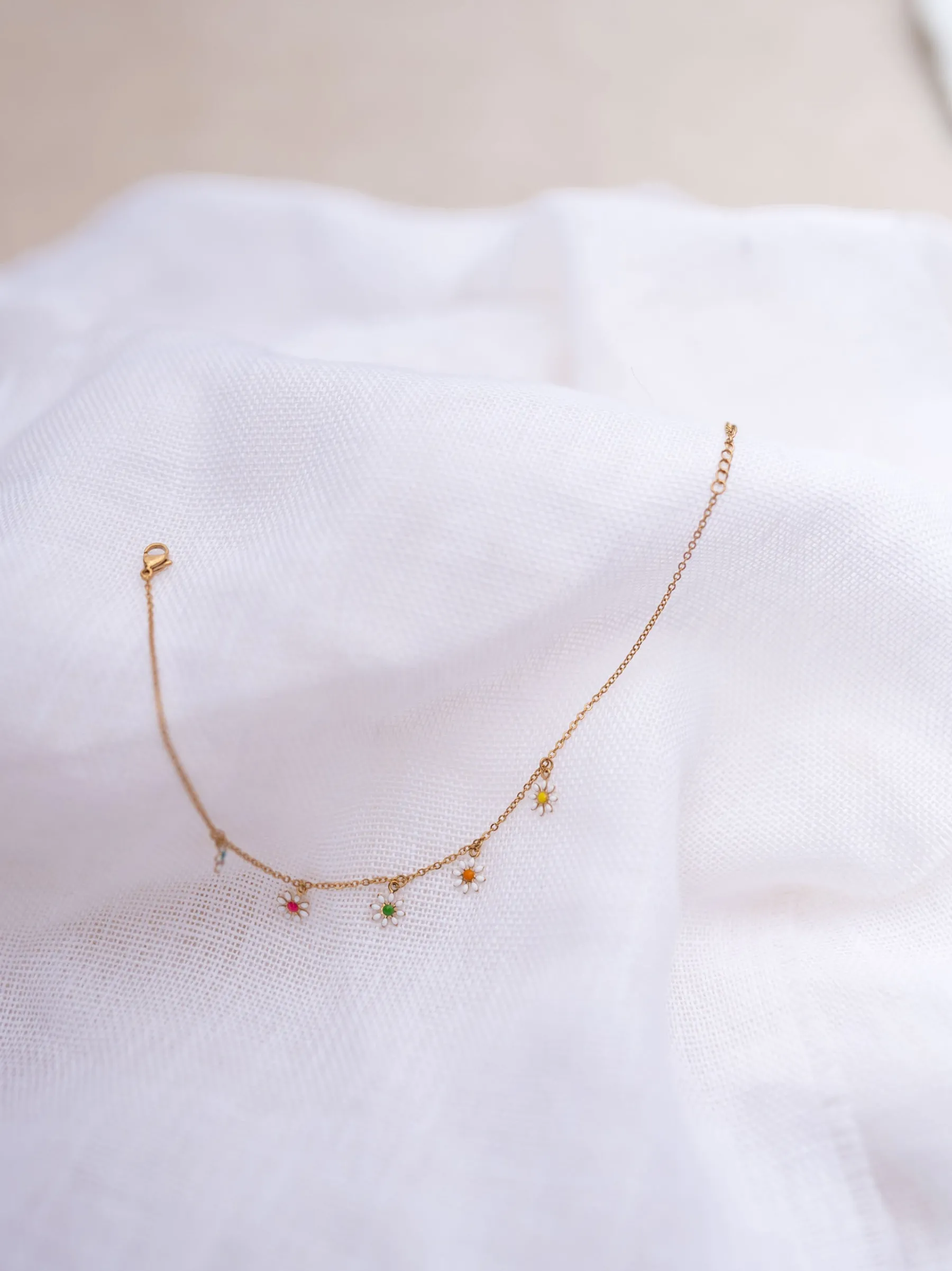 Bracelets-EASY-CLOTHES Chaine de cheville Carlita - doréeEasy Clothes Dorée