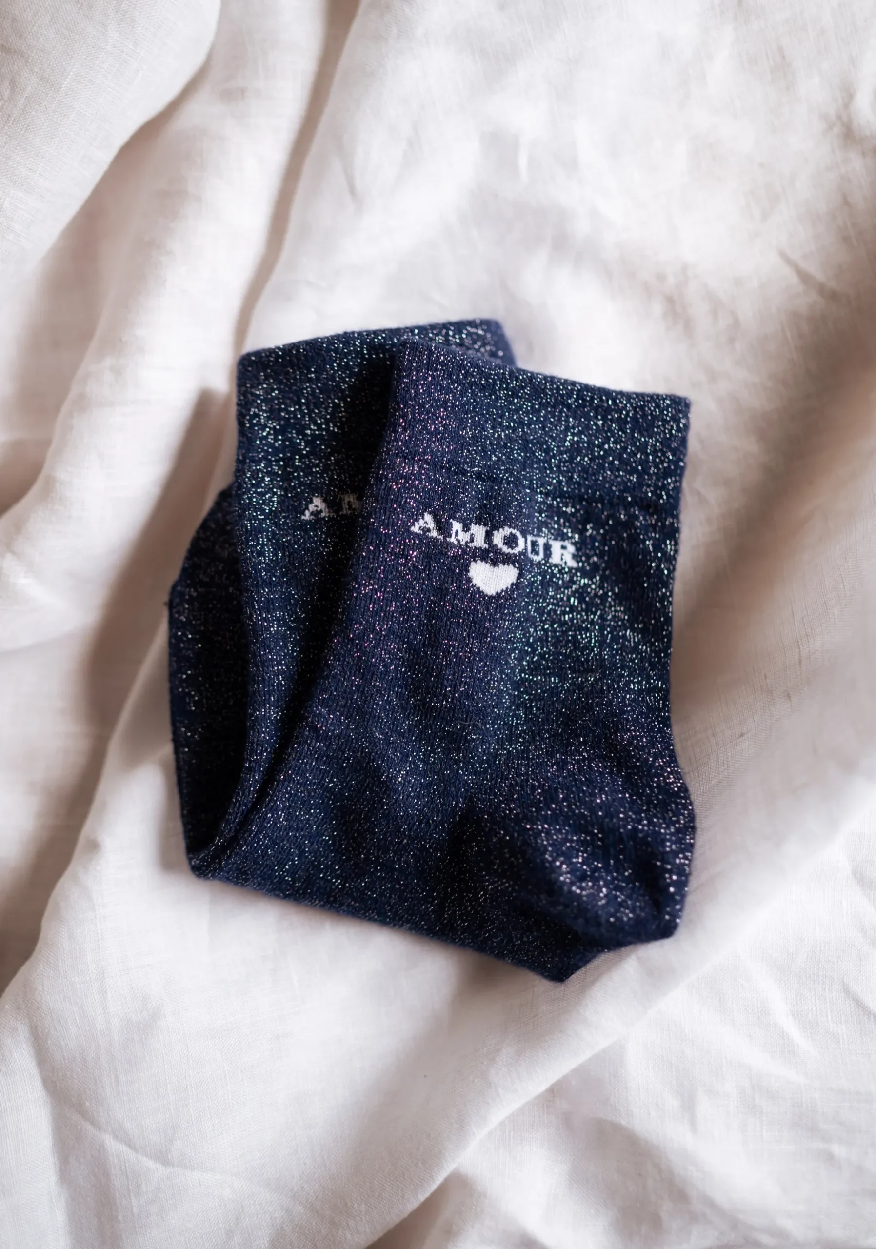 Chaussettes-EASY-CLOTHES Chaussettes - Amour - PaillettesEasy Clothes