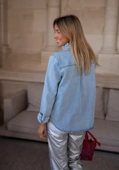 Chemisiers & Blouses-EASY-CLOTHES Chemise Candice - en jeansEasy Clothes En jeans       
