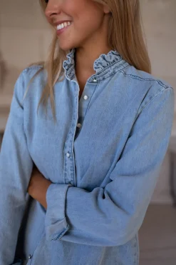 Chemisiers & Blouses-EASY-CLOTHES Chemise Candice - en jeansEasy Clothes En jeans       