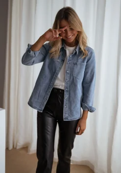 Chemisiers & Blouses-EASY-CLOTHES Chemise Célia - en jeansEasy Clothes En jeans       