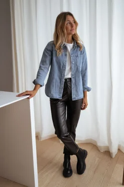 Chemisiers & Blouses-EASY-CLOTHES Chemise Célia - en jeansEasy Clothes En jeans       