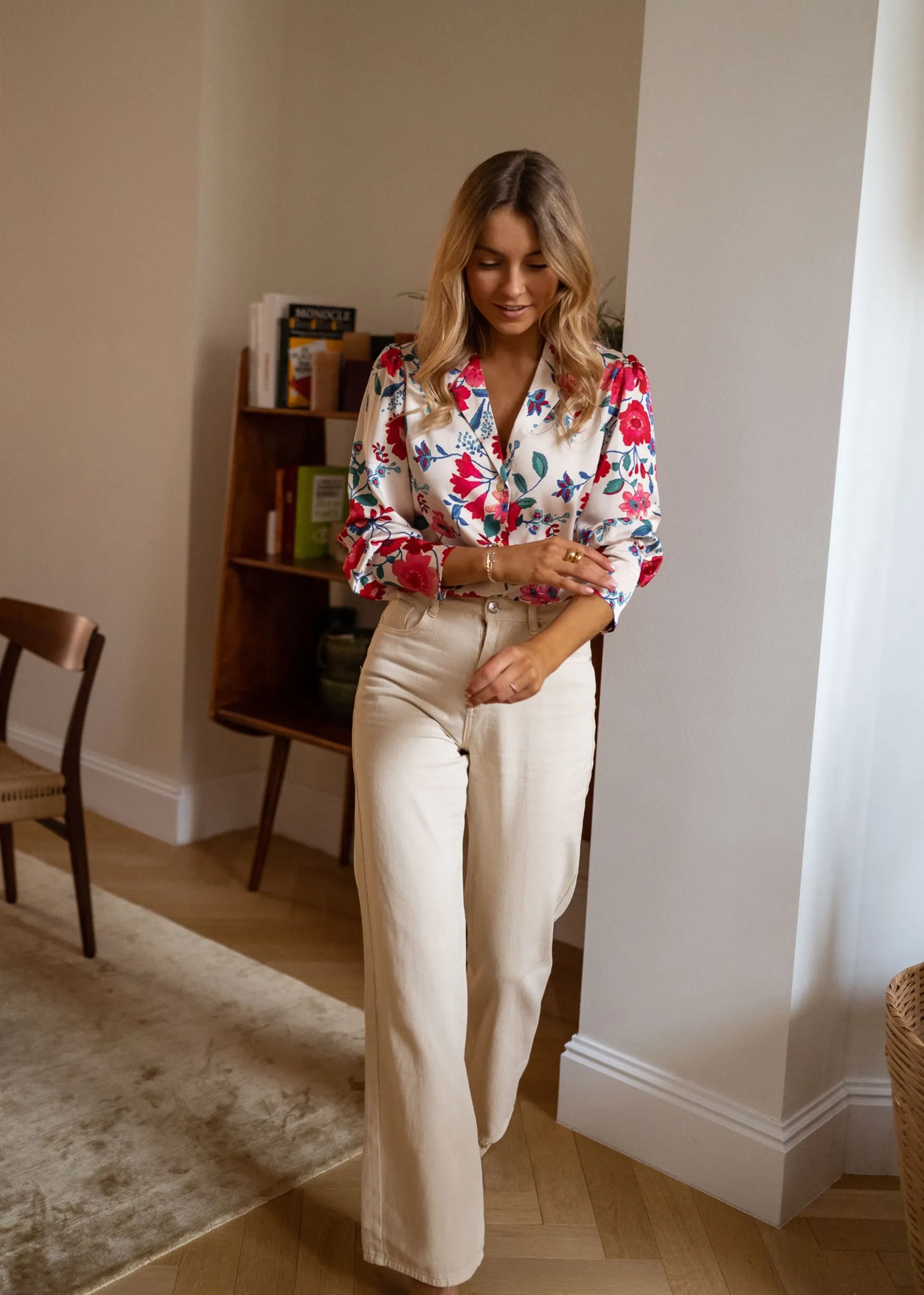 Chemisiers & Blouses-EASY-CLOTHES Chemise Cuba - à fleursEasy Clothes À fleurs