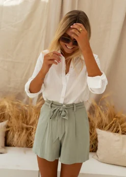 Chemisiers & Blouses-EASY-CLOTHES Chemise Dalo - Écrue - Légère & FluideEasy Clothes Écrue       