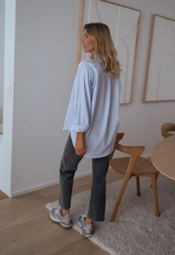 Chemisiers & Blouses-EASY-CLOTHES Chemise Ditte - à lignes et à strassEasy Clothes À lignes et à strass       