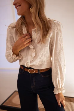 Chemisiers & Blouses-EASY-CLOTHES Chemise Kendal - écrueEasy Clothes Écrue       