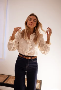 Chemisiers & Blouses-EASY-CLOTHES Chemise Kendal - écrueEasy Clothes Écrue       