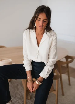 Chemisiers & Blouses-EASY-CLOTHES Chemise Lutece - blancheEasy Clothes Blanche