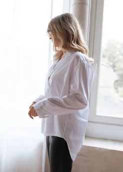 Chemisiers & Blouses-EASY-CLOTHES Chemise Nahela - blancheEasy Clothes Blanche
