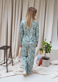 Chemisiers & Blouses-EASY-CLOTHES Chemise Suzy - verte à motifsEasy Clothes Verte à motifs       