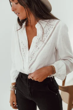 Chemisiers & Blouses-EASY-CLOTHES Chemise Tango - écrueEasy Clothes Écrue       
