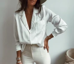 Chemisiers & Blouses-EASY-CLOTHES Chemise Youna - écrueEasy Clothes Écrue
