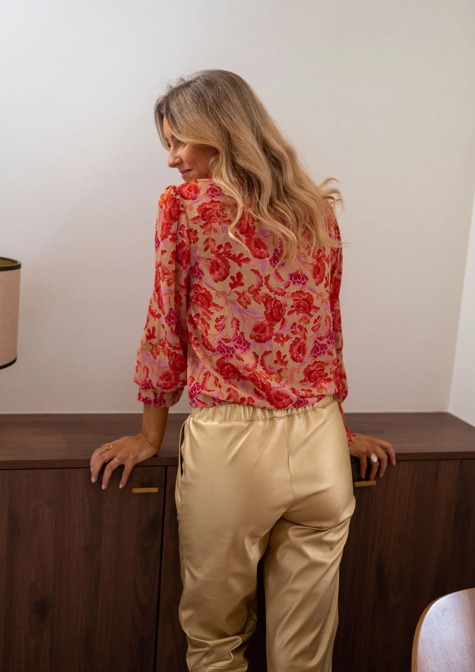 Chemisiers & Blouses-EASY-CLOTHES Chemisier Emila - à fleursEasy Clothes À fleurs