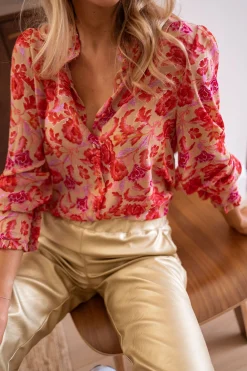 Chemisiers & Blouses-EASY-CLOTHES Chemisier Emila - à fleursEasy Clothes À fleurs