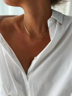 Colliers-EASY-CLOTHES Collier Adal - doréEasy Clothes Doré       