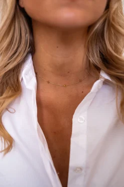Colliers-EASY-CLOTHES Collier Alfo - doréEasy Clothes Doré       