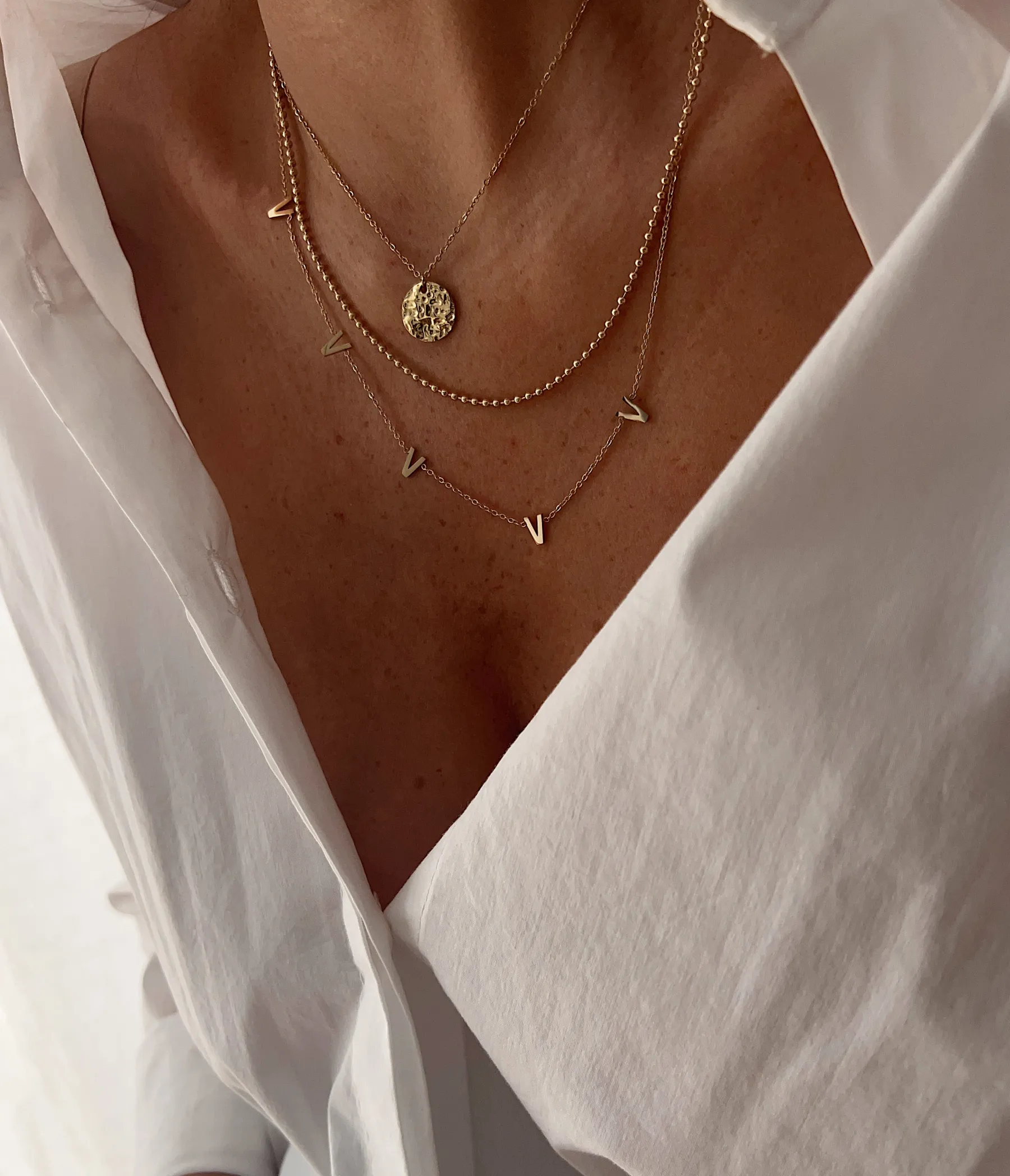 Colliers-EASY-CLOTHES Collier Arthus - doréEasy Clothes Doré