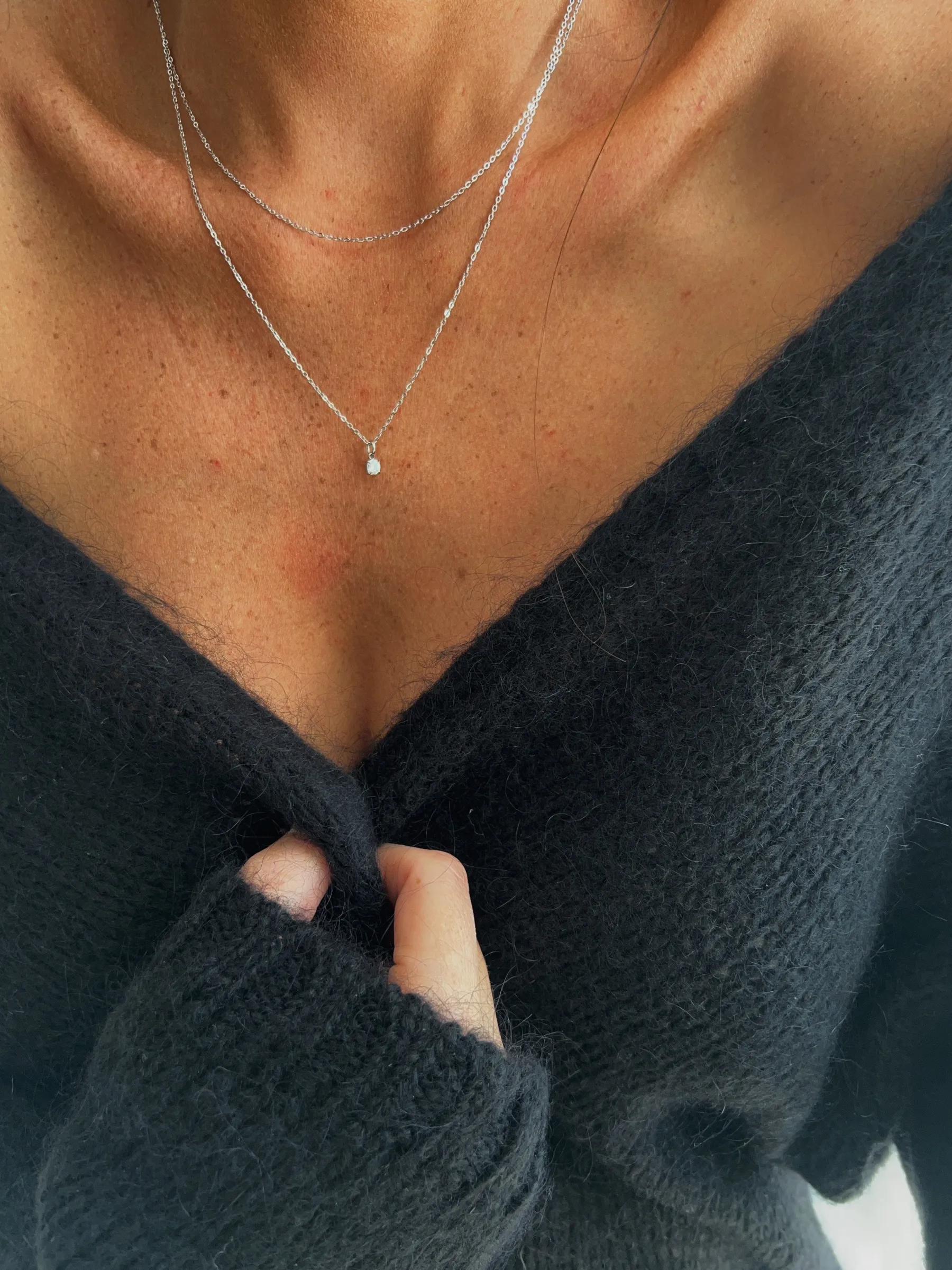 Colliers-EASY-CLOTHES Collier Atef - argentéEasy Clothes Argenté