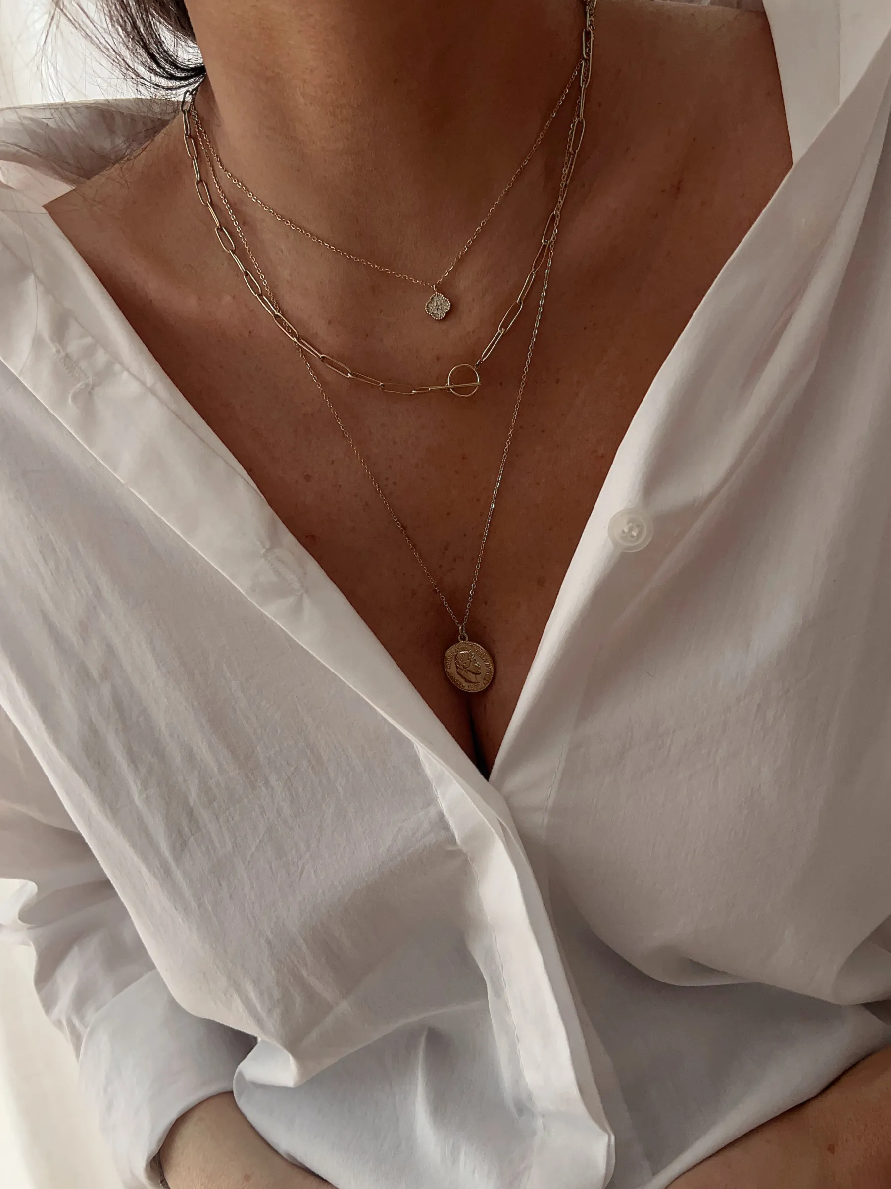 Colliers-EASY-CLOTHES Collier Callum - doréEasy Clothes Doré