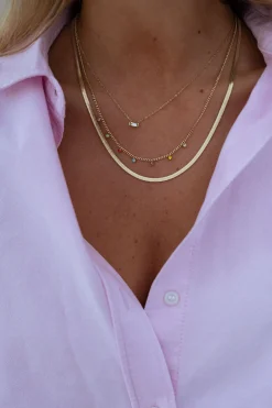 Colliers-EASY-CLOTHES Collier Corto - doréEasy Clothes Doré       