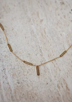 Colliers-EASY-CLOTHES Collier Doré - Alan - Acier Inoxydable - Bijoux Easy Clothes Doré       