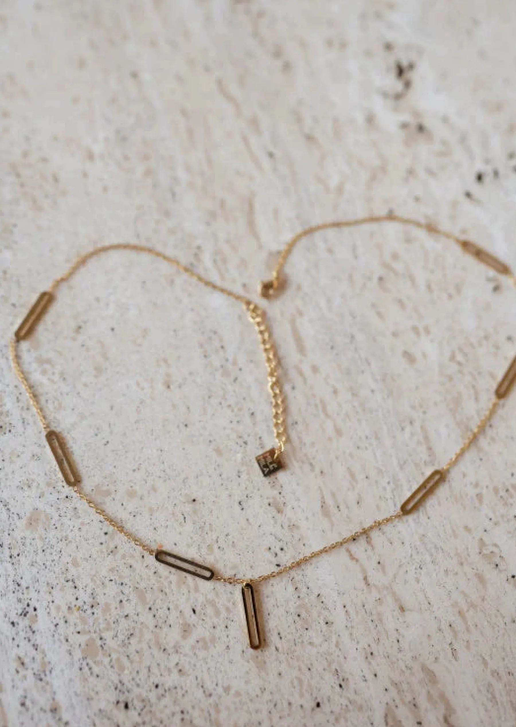 Colliers-EASY-CLOTHES Collier Doré - Alan - Acier Inoxydable - Bijoux Easy Clothes Doré