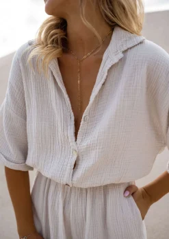 Colliers-EASY-CLOTHES Collier Doré - Isaac - Bijoux & AccessoiresEasy Clothes Doré       